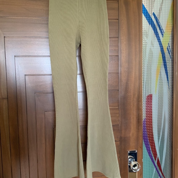 URBAN OUTFITTERS Out From Under High-Waisted Flare Pants, Sz. M - Picture 1 of 13